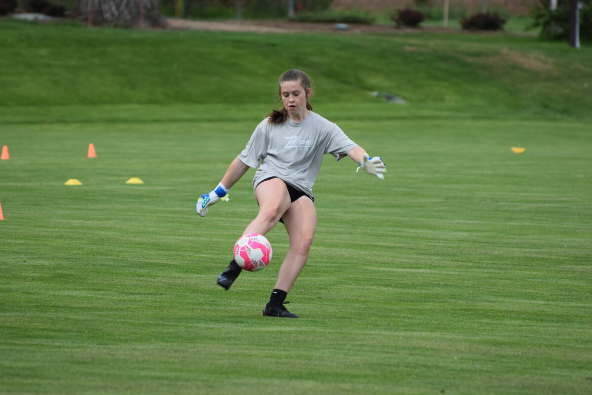 Goalkeeper Real youth club soccer