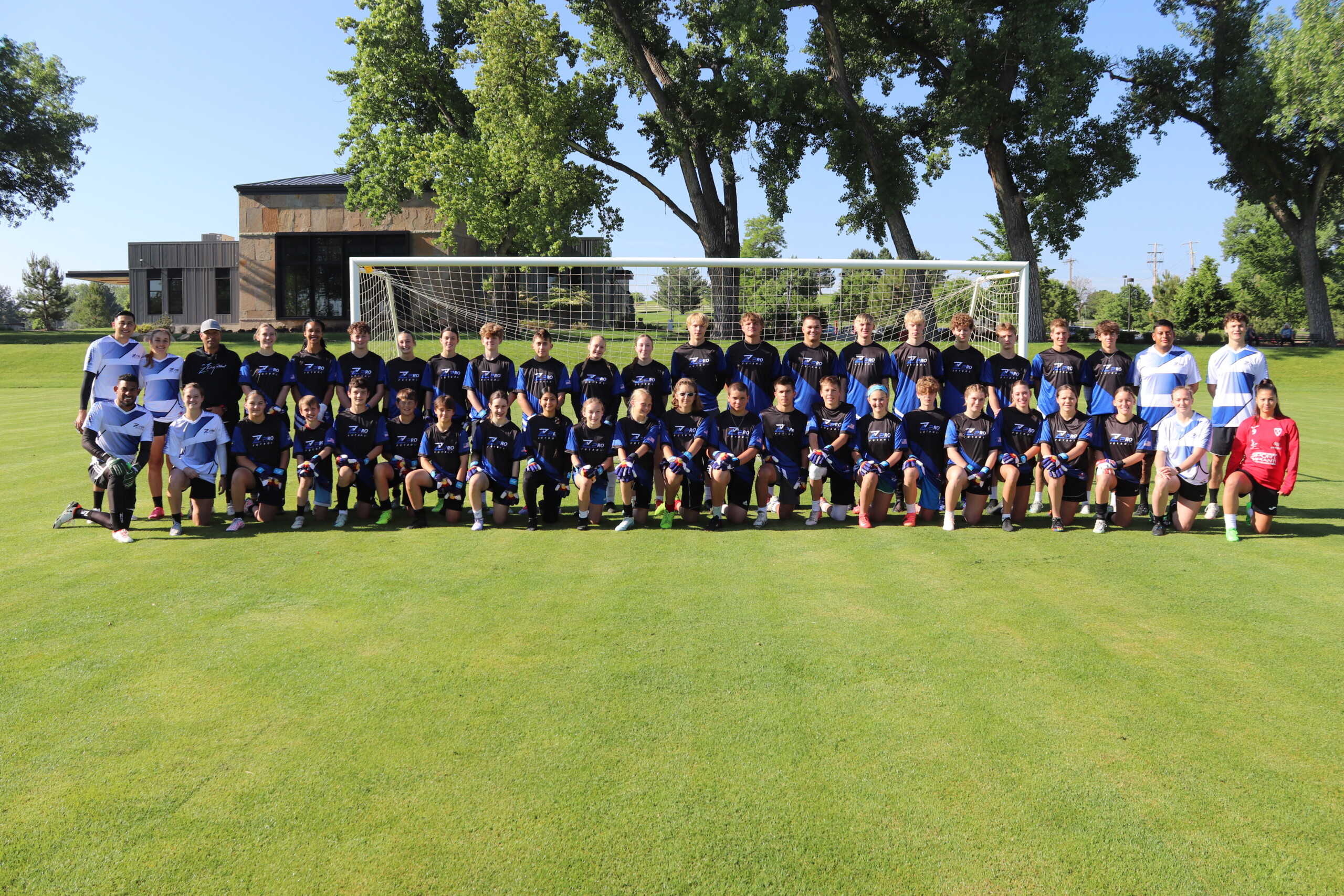 Goalkeeper training in Denver